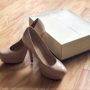 Nude platform heels **FINAL PRICE DROP**